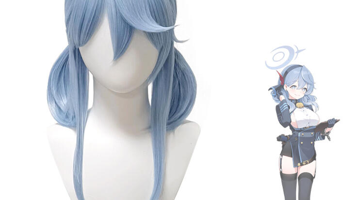 天雨アコ コスプレ ブルアカ ブルーアーカイブ ウィッグ付き Amazon | bozaicosブルーアーカイブ（ブルアカ） 天雨 アコ