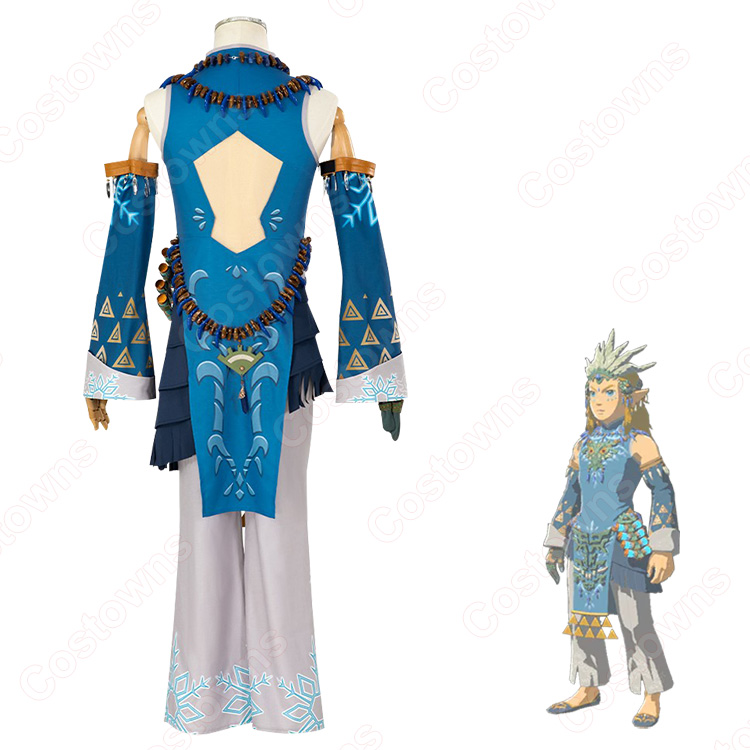 ゼルダの伝説 ティアーズ オブ ザ キングダム リンク 吹雪装 コスプレ