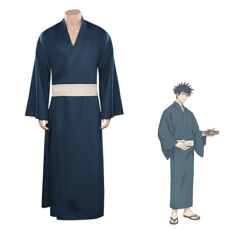 送料無料！！呪術廻戦 お祭りVer 伏黒恵 コスプレ衣装 浴衣