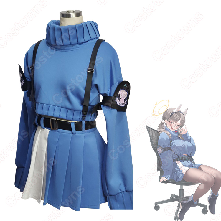 【コスプレ】ブルーアーカイブ 風倉モエ ウィッグ付き 5178lUGPupL._AC_UY1000_.jpg