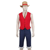 実写版 ワンピース モンキー・D・ルフィ コスプレ衣装(ONE PIECE（ワンピース） コスプレ衣装)