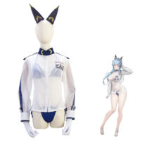 勝利の女神:NIKKE ヘルムアクアマリン コスプレ衣装 水着(勝利の女神:NIKKE コスプレ衣装)