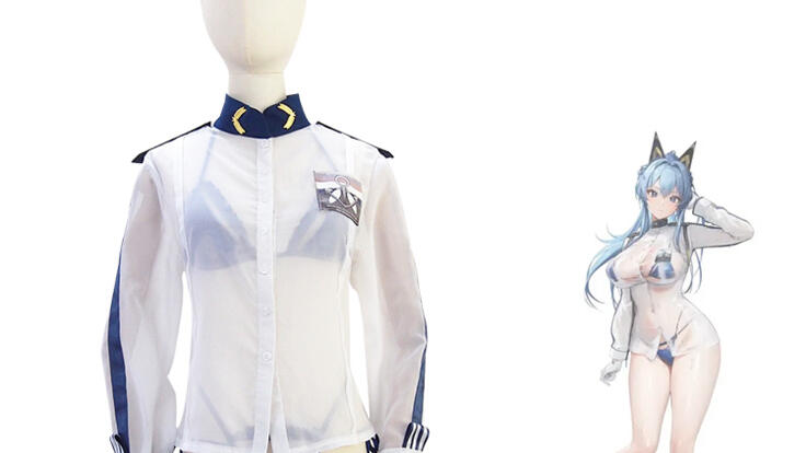 勝利の女神:NIKKE ヘルムアクアマリン コスプレ衣装 水着 - Costowns 勝利の女神:NIKKE ヘルムアクアマリン コスプレ衣装 水着 - Costowns