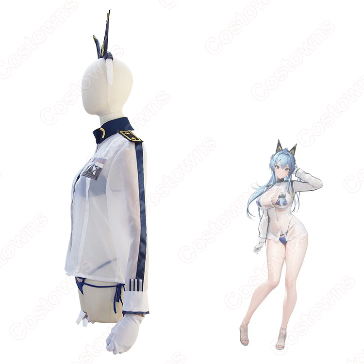 勝利の女神:NIKKE ヘルムアクアマリン コスプレ衣装 水着 - Costowns