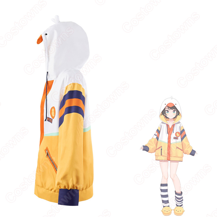 ホロライブ 大空スバル お部屋着衣装 Amazon.co.jp: GGcosplay Vtuber 大空スバル ひよこお部屋着 コスプレ