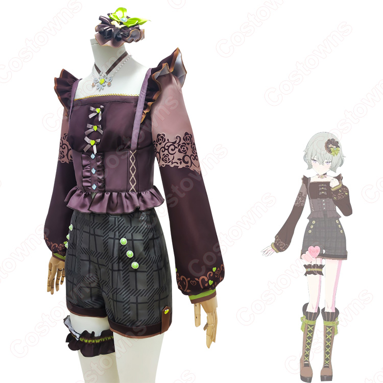 プロセカ 草薙寧々 コスプレ衣装 ブーツ付き メルティペパーミント 3ed4face0c9e4630aca83c8c027b09