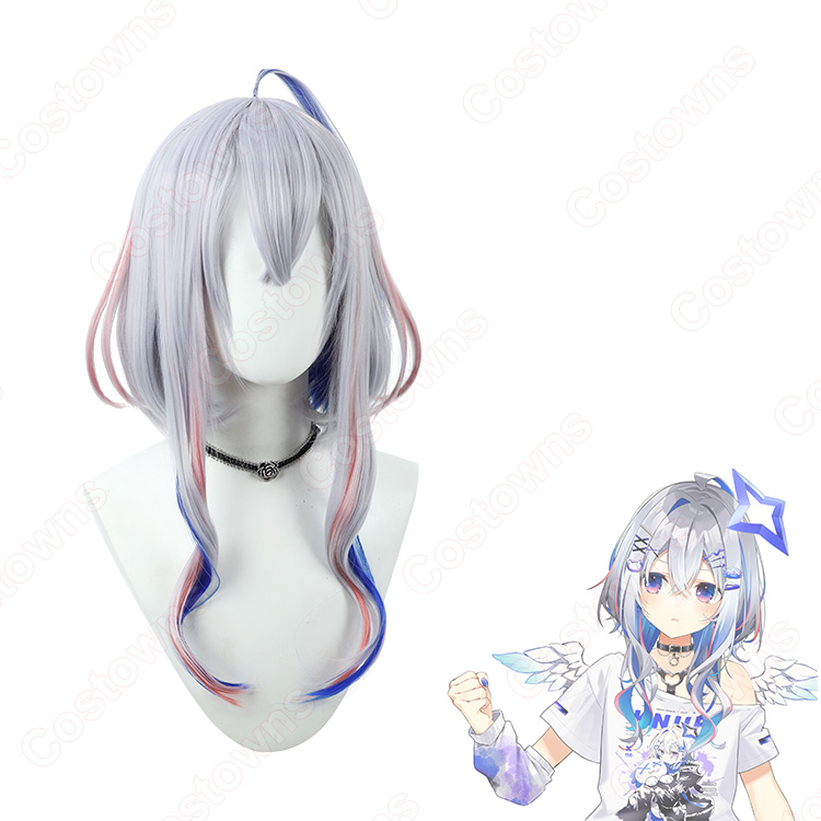 VTuber hololive ホロライブ 天音かなた 地雷系 コスプレウィッグ