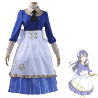 ラブライブ！スクフェス ティーパーティ編 μ’sセット☆ 園田海未 コスプレ衣装(Love Live!（ラブライブ!） コスプレ衣装)