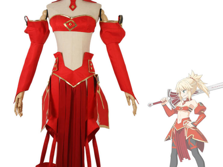 Fate/Apocrypha 叛逆の騎士 赤のセイバー モードレッド コスプレ衣装 