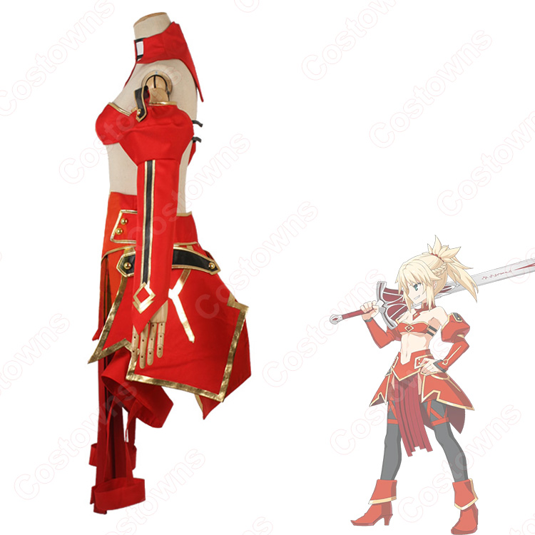 Fate/Apocrypha 叛逆の騎士 赤のセイバー モードレッド コスプレ衣装
