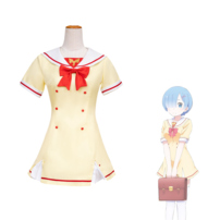 Re:ゼロから始める異世界生活 ラム レム 制服 コスプレ衣装(202×202)