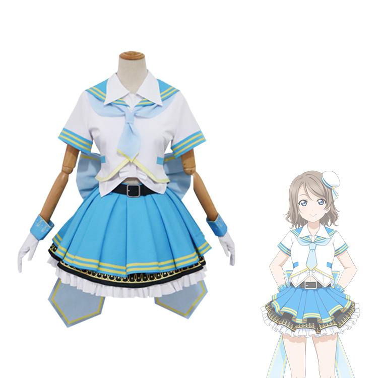 ラブライブ！渡辺曜 コスプレ衣装 cfb2cda8ed2c4dfc828e79c82bd558