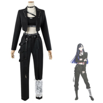 プロセカZOZOコラボ 白石杏 コスプレ衣装 『プロジェクトセカイ カラフルステージ！ feat. 初音ミク』 cosplay 仮装 変装(202×202)