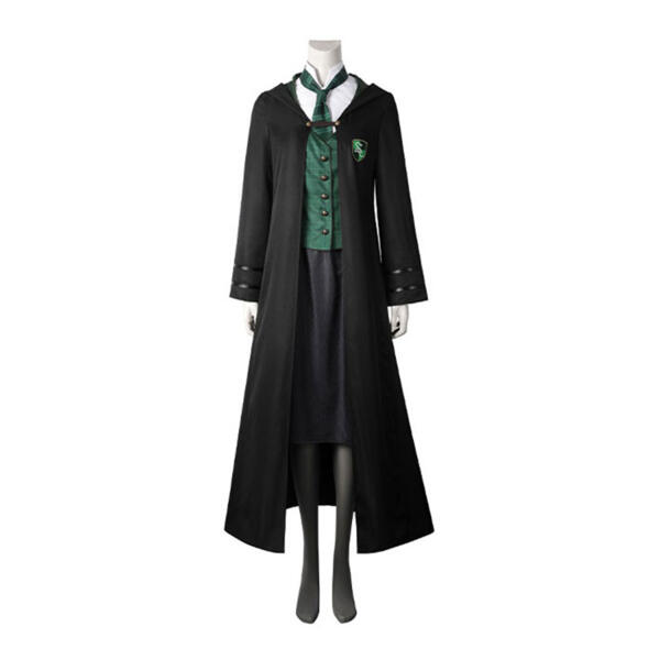 ホグワーツ・レガシー スリザリン 女子生徒 制服 コスプレ衣装 ホグワーツ魔法魔術学校のローブ元の画像