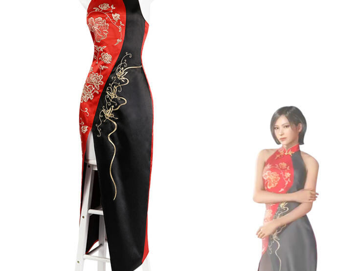 バイオハザード RE:4 エイダ・ウォン コスプレ衣装 チャイナドレス 