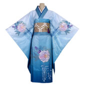 わたしの幸せな結婚 斎森美世 コスプレ衣装 青 着物(ゲーム• アニメコスプレ衣装でおすすめの商品)