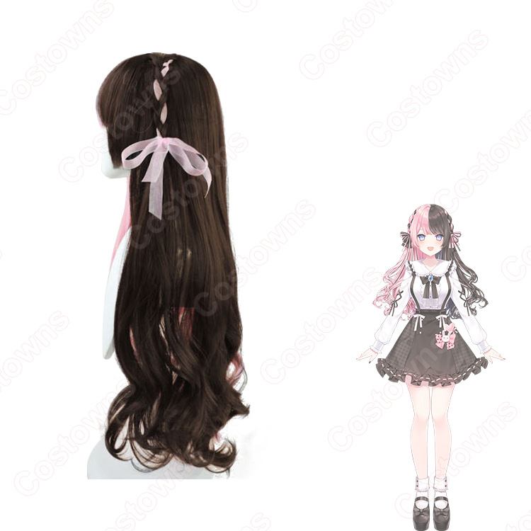 VTuber ぶいすぽっ! 橘ひなの コスプレウィッグ - Costowns