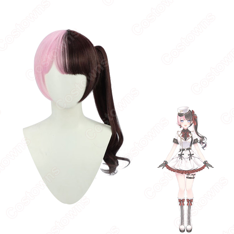 VTuber ぶいすぽっ! 橘ひなの コスプレウィッグ - Costowns