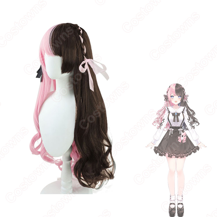 VTuber ぶいすぽっ! 橘ひなの コスプレウィッグ - Costowns