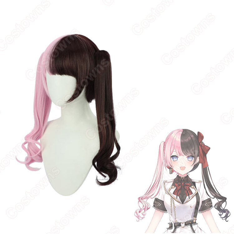 橘ひなの　コスプレ　ぶいすぽっ！　ウィッグ付き VTuber ぶいすぽっ! 橘ひなの コスプレウィッグ - Costowns