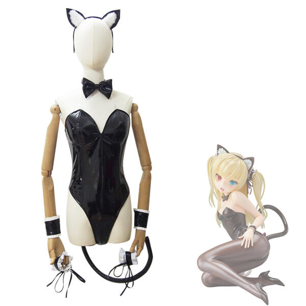 僕は友達が少ない 羽瀬川小鳩 コスプレ衣装 猫をモチーフとしたレオタード衣装 オーダメイド可元の画像