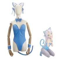 僕は友達が少ない 高山マリア コスプレ衣装 猫をモチーフとしたレオタード衣装(その他 コスプレ衣装)