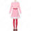 2023 クリスマス衣装 ピンク 長袖 ワンピース テーマパーティー衣装 演出服 サイズ S~XXL サンタ衣装 2