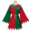 2023 クリスマス衣装 ワンピース テーマパーティー衣装 サンタコスプレ 3点セット(帽子、紐飾り、ワンピース) サンタ衣装 0