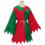 2023 クリスマス衣装 ワンピース テーマパーティー衣装 サンタコスプレ 3点セット(帽子、紐飾り、ワンピース) サンタ衣装 1