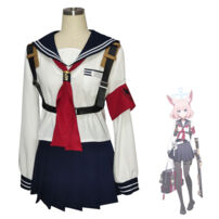 ブルーアーカイブ FOX小隊 FOX2 ニコ コスプレ衣装 セーラー服 制服(ブルーアーカイブ -Blue Archive- コスプレ衣装)