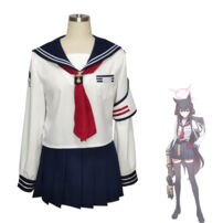 ブルーアーカイブ FOX小隊 FOX1 七度ユキノ コスプレ衣装 セーラー服 制服(ブルーアーカイブ -Blue Archive- コスプレ衣装)