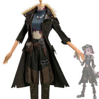 IdentityV 第五人格 応援団(リリー・バリエル) フローライト コスプレ衣装(IdentityV 第五人格 コスプレ衣装)