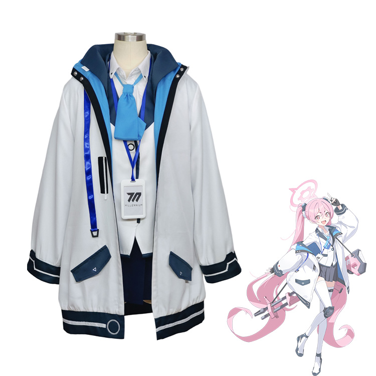送料無料!!ブルーアーカイブ 黒崎コユキ コスプレ衣装 オーダメイド可