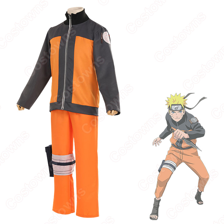 NARUTO ナルト　コスプレ衣装 NARUTO -ナルト- 疾風伝 うずまきナルト コスプレ衣装 - Costowns