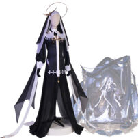 アークナイツ ウィスパーレイン 幽邃隐修 コスプレ衣装(アークナイツ（明日方舟） コスプレ衣装)