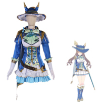 ウマ娘 プリティーダービー サトノダイヤモンド シュヴァリエ・ブル 勝負服 コスプレ衣装(202×202)