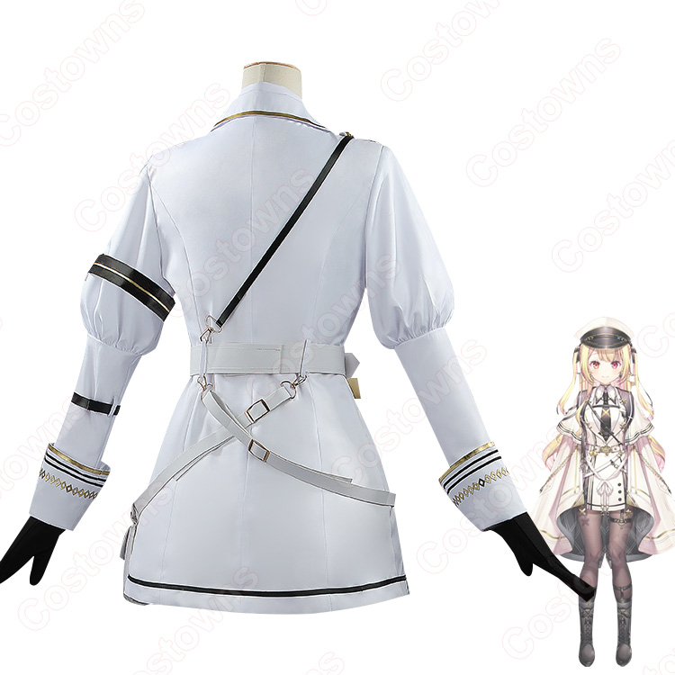 にじさんじ バーチャルYouTuber 星川サラ 新衣装 白軍服 コスプレ衣装