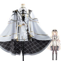 にじさんじ バーチャルYouTuber 星川サラ 新衣装 白軍服 コスプレ衣装(にじさんじ コスプレ衣装)