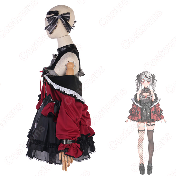 XLサイズ 沙花叉クロヱ コスプレ衣装 ホロライブ 74bb5c7dea954c99b2607dbe8a9dd2