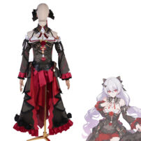 崩壊3rd テレサ・アポカリプス 月下の誓い・真紅の愛 コスプレ衣装(崩壊3rd コスプレ衣装)