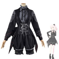 プロジェクトセカイ カラフルステージ！ feat. 初音ミク ノットロスト・ゴシック 暁山瑞希 コスプレ衣装(プロジェクトセカイ カラフルステージ！ feat. 初音ミク コスプレ衣装)