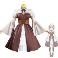 葬送のフリーレン 魔族 リーニエ コスプレ衣装 ゴスロリ衣装(葬送のフリーレン コスプレ衣装)