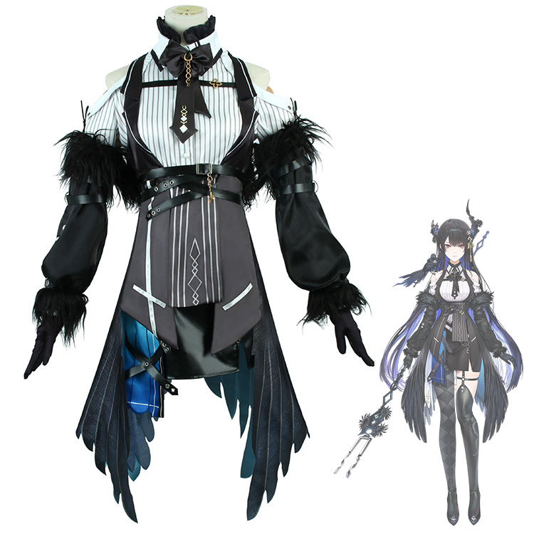 Hololive EN Vtuber ネリッサ・レイヴンクロフト コスプレ衣装 2a770e1842614f35b6ecbcdb6d39cc