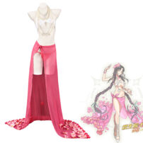 FGO 殺生院キアラ（祈荒） 水着 コスプレ衣装 ゲーム 『Fate/Grand Order』（フェイト・グランドオーダー） ムーンキャンサー cosplay 仮装 変装(FATEシリーズ コスプレ衣装)