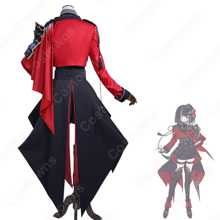 刀剣乱舞ONLINE 京極正宗 コスプレ衣装 新刀剣男士 赤ゴシックスーツ