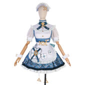 原神カフェ in ソウル ファルザン コスプレ衣装 メイド服(送料無料)