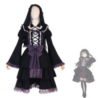 劇場版 魔法少女まどか☆マギカ[新編]叛逆の物語 暁美ほむら ゴシックドレス コスプレ衣装(魔法少女まどか☆マギカ コスプレ衣装)