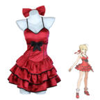 Fate/EXTRA CCC セイバー 深紅の現代衣装 コスプレ衣装 ワンピース