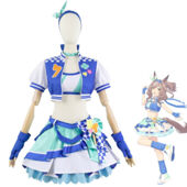 ウマ娘 プリティーダービー マチカネタンホイザ ブルー・タービュランス コスプレ衣装(ゲーム• アニメコスプレ衣装でおすすめの商品)