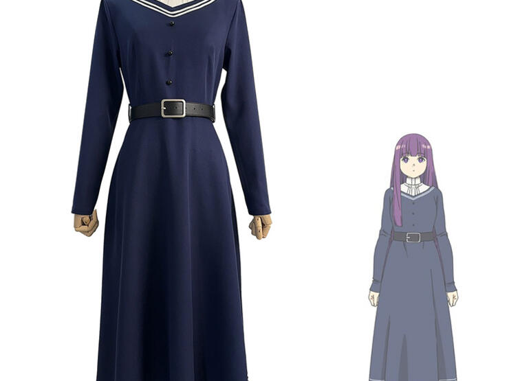 葬送のフリーレン フェルン コスプレ衣装 冬服 ワンピース